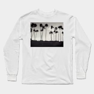 Sunbathing under the Palm Trees Long Sleeve T-Shirt